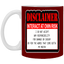 Interact at Own Risk-11oz White Mug