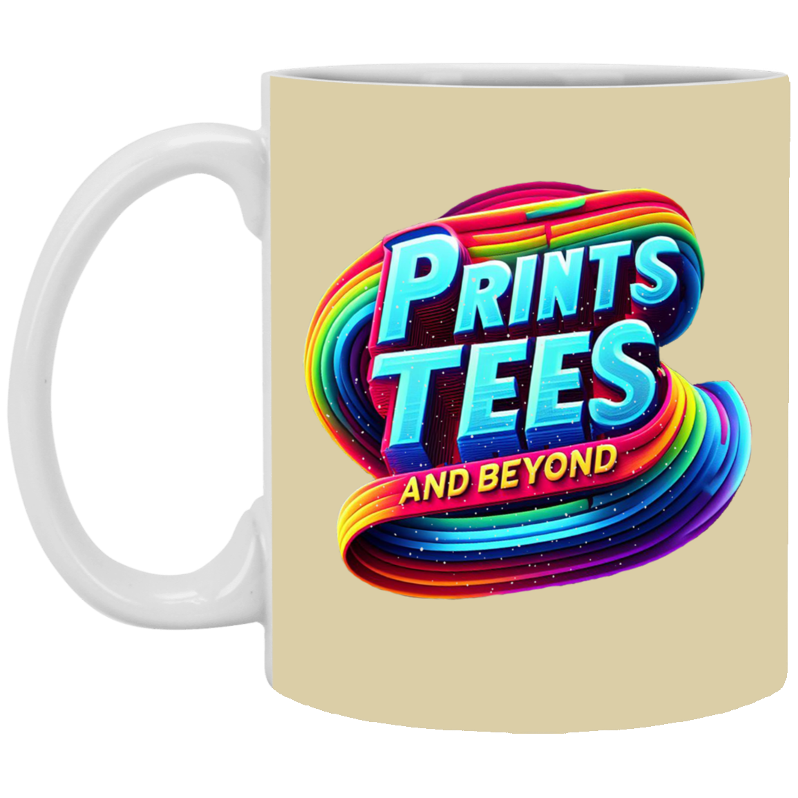 PTB-11oz Ceramic White Mug