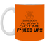 Stop Cussing-11oz White Mug