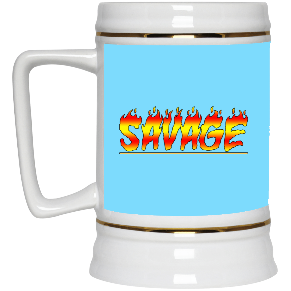 Savage Fire-Beer Stein 22oz.