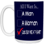 Buy Me A T-Shirt-15oz White Mug