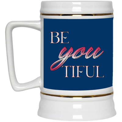 Beyoutiful-Beer Stein 22oz.