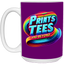 PTB-15oz Ceramic White Mug