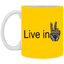 Hand Peace-11oz White Mug