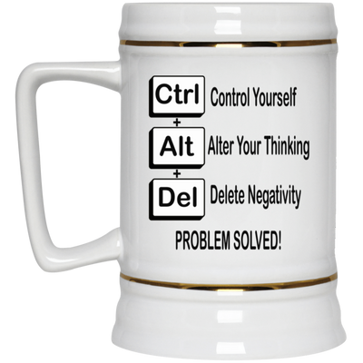 Ctrl-Alt-Del-Beer Stein 22oz.