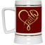 Faith Heart-Beer Stein 22oz.