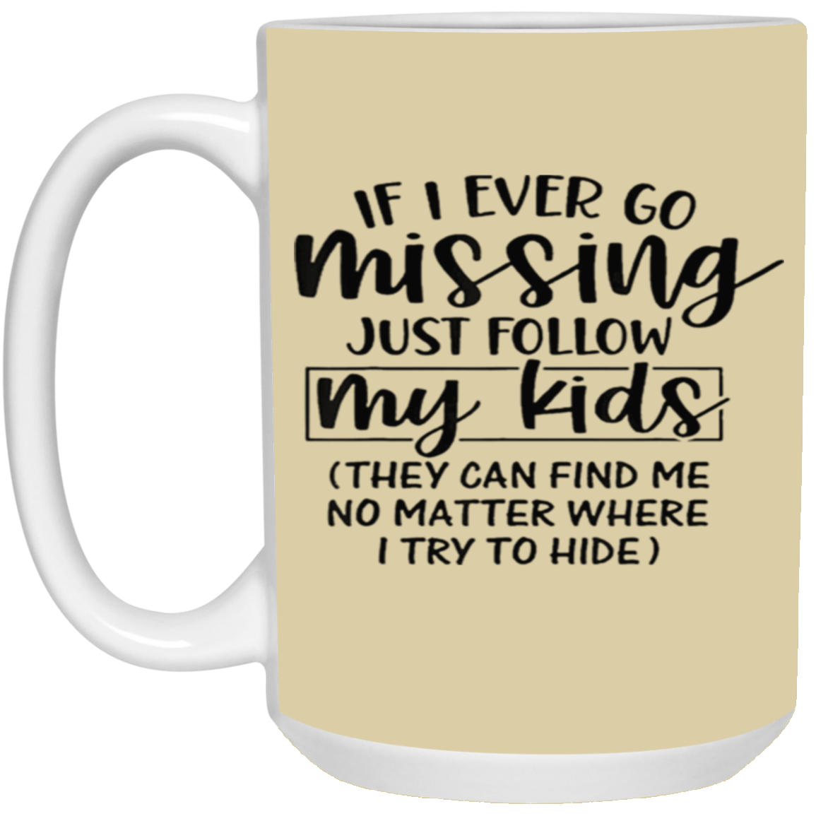 Missing-15oz White Mug