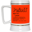 Periodt-Beer Stein 22oz.