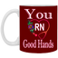 Good Hands-11oz White Mug