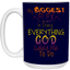 Biggest Flex-15oz White Mug