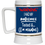Patience Tested-Beer Stein 22oz.