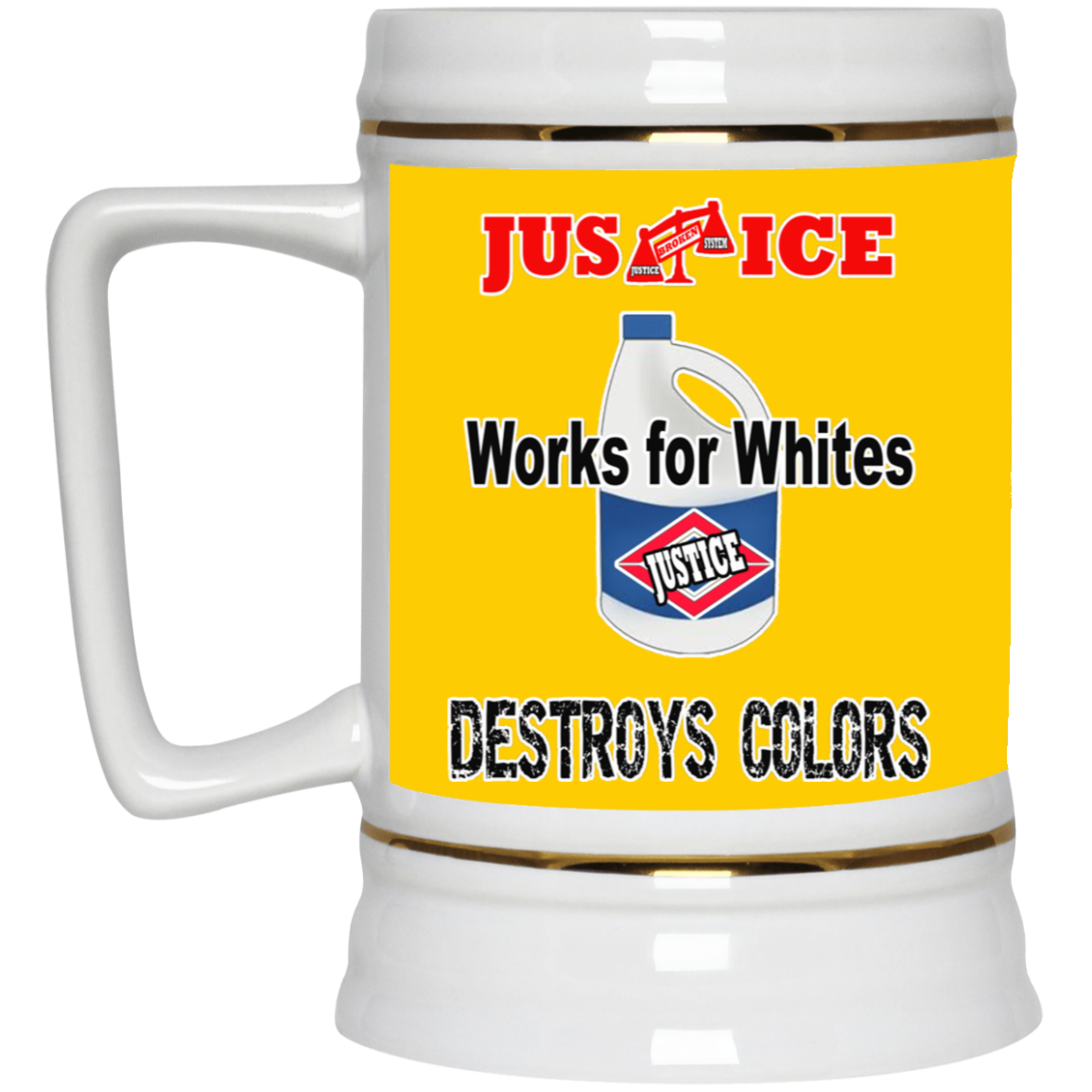 Justice System-Beer Stein 22oz.