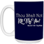 Kill My Vibe-15oz White Mug