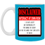 Interact at Own Risk-11oz White Mug