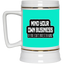 Mind Yours or Invest-Beer Stein 22oz.