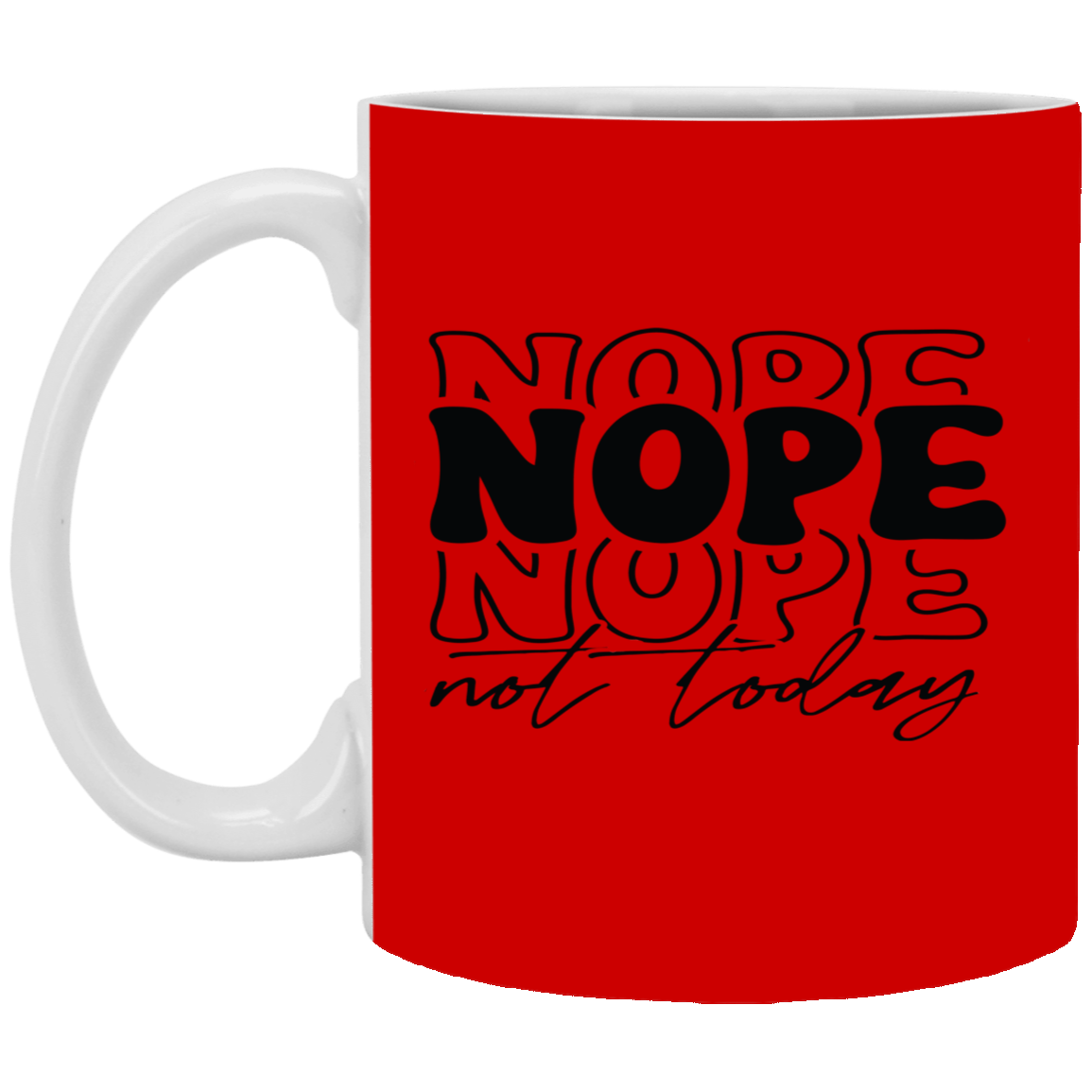 Nope-11oz White Mug