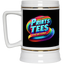 PTB-Gold Trim Beer Stein 22oz