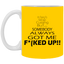 Stop Cussing-11oz White Mug