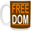 Freedom-15oz White Mug