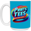 PTB-15oz Ceramic White Mug
