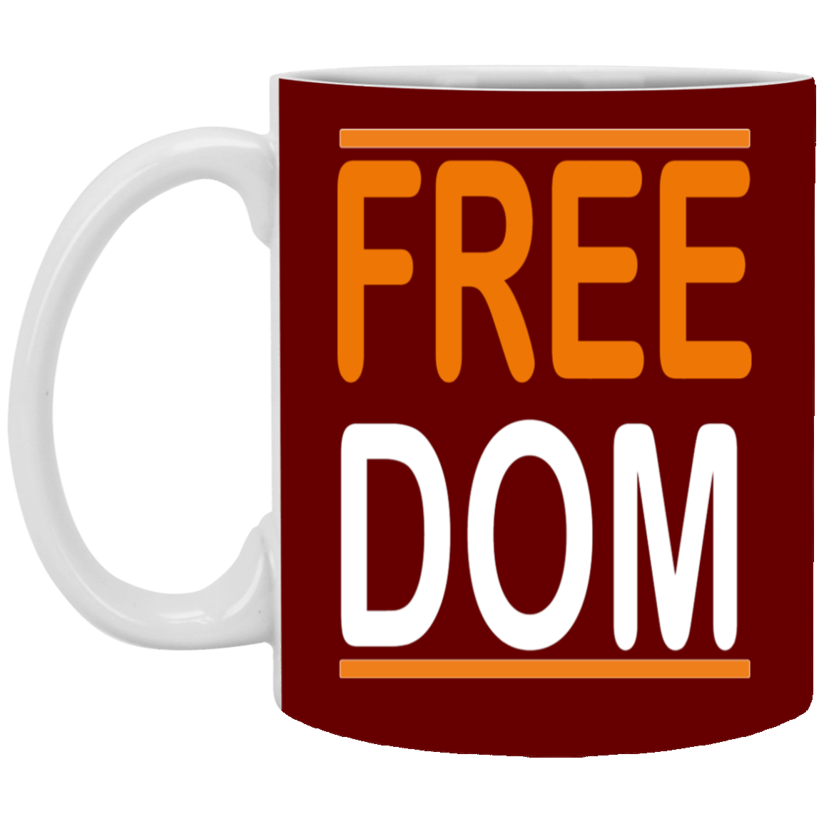 Freedom-11oz White Mug
