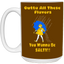 Salty-White Girl-15oz White Mug