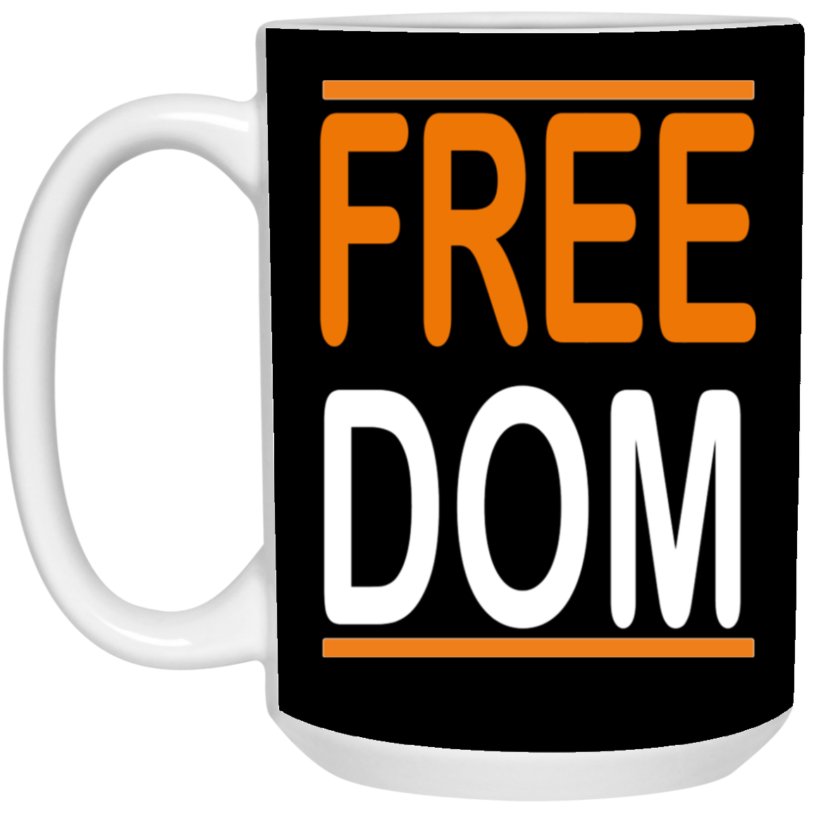 Freedom-15oz White Mug