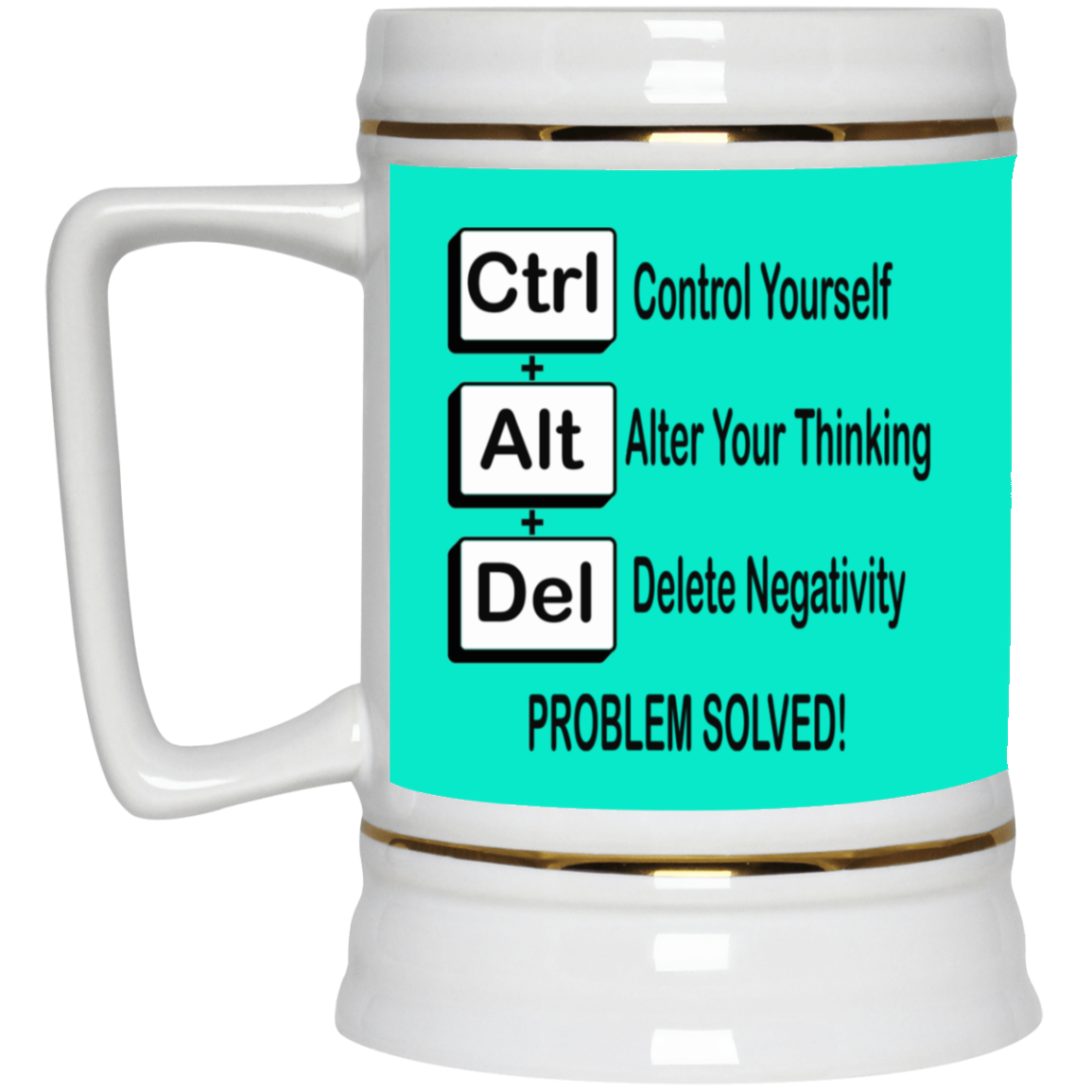 Ctrl-Alt-Del-Beer Stein 22oz.