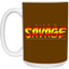 Savage Fire-15oz White Mug