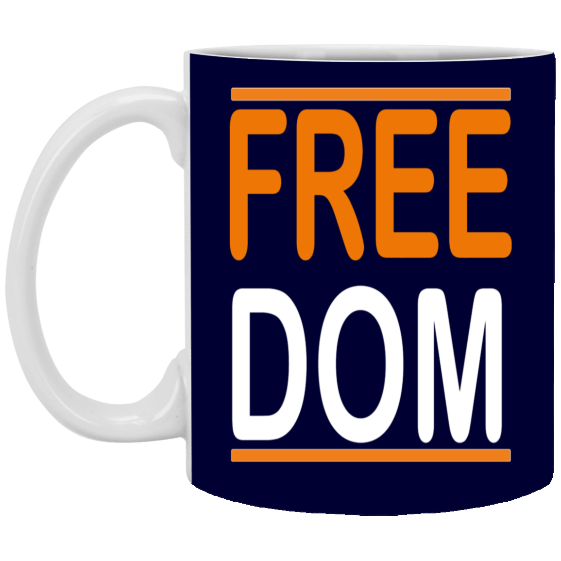 Freedom-11oz White Mug