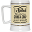 Giving a Crap-Beer Stein 22oz.