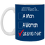Buy Me A T-Shirt-11oz White Mug