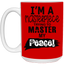 Master Peace-Black-15oz White Mug