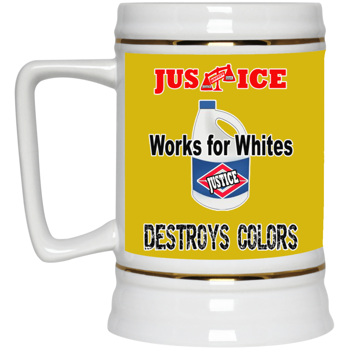 Justice System-Beer Stein 22oz.