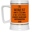 Outsmarted-Beer Stein 22oz.