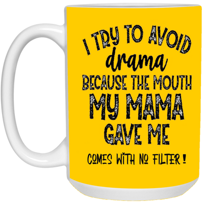 No Filter-15oz White Mug