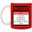 Interact at Own Risk-11oz White Mug
