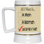 Buy Me A T-Shirt-Beer Stein 22oz.