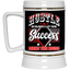 Hustle in Silence-Beer Stein 22oz.