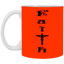 Faith-11oz White Mug