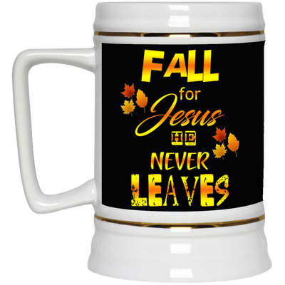 Fall For Jesus-Beer Stein 22oz.