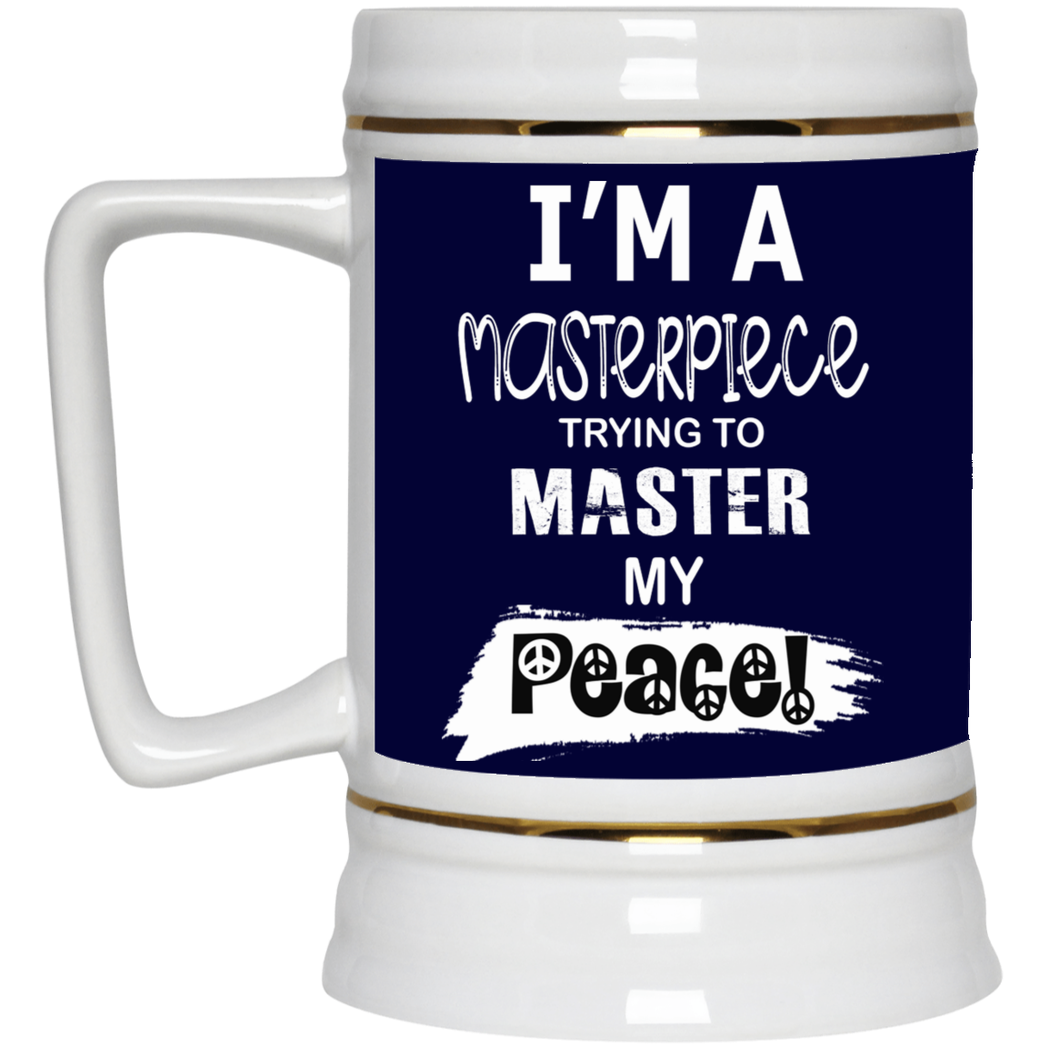 Master Peace-Beer Stein 22oz.