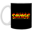 Savage Fire-11oz White Mug