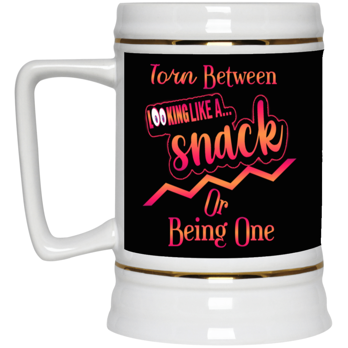 A Snack-Beer Stein 22oz.