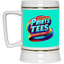 PTB-Gold Trim Beer Stein 22oz