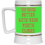 Mouth Closed-Beer Stein 22oz.