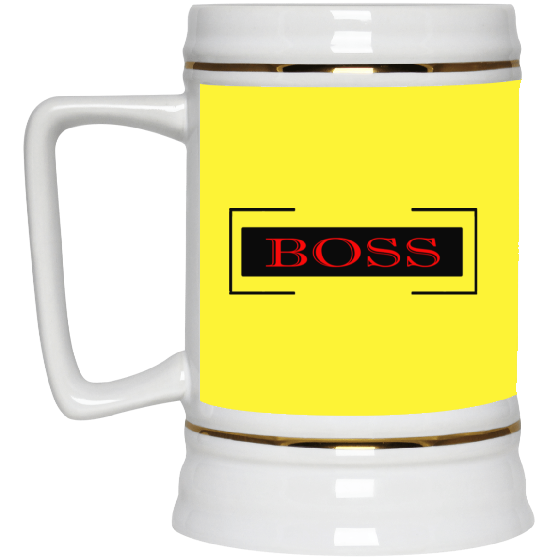 Boss-Beer Stein 22oz.