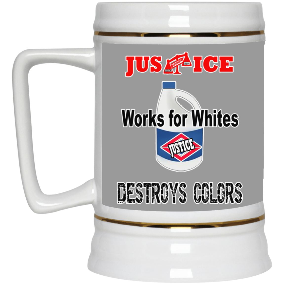 Justice System-Beer Stein 22oz.