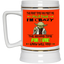 Crazy Yoda-Beer Stein 22oz.