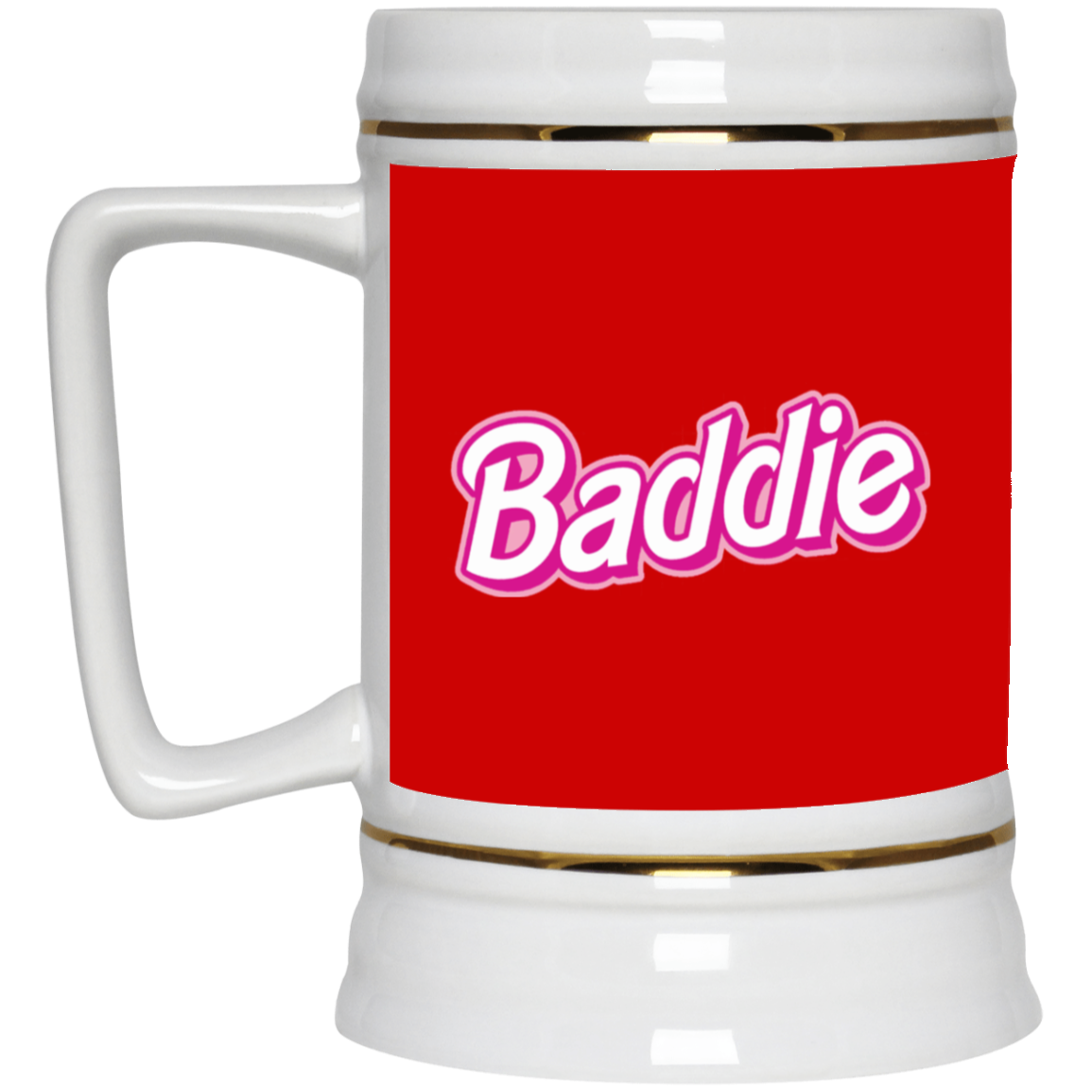 Pink Baddie-Beer Stein 22oz.